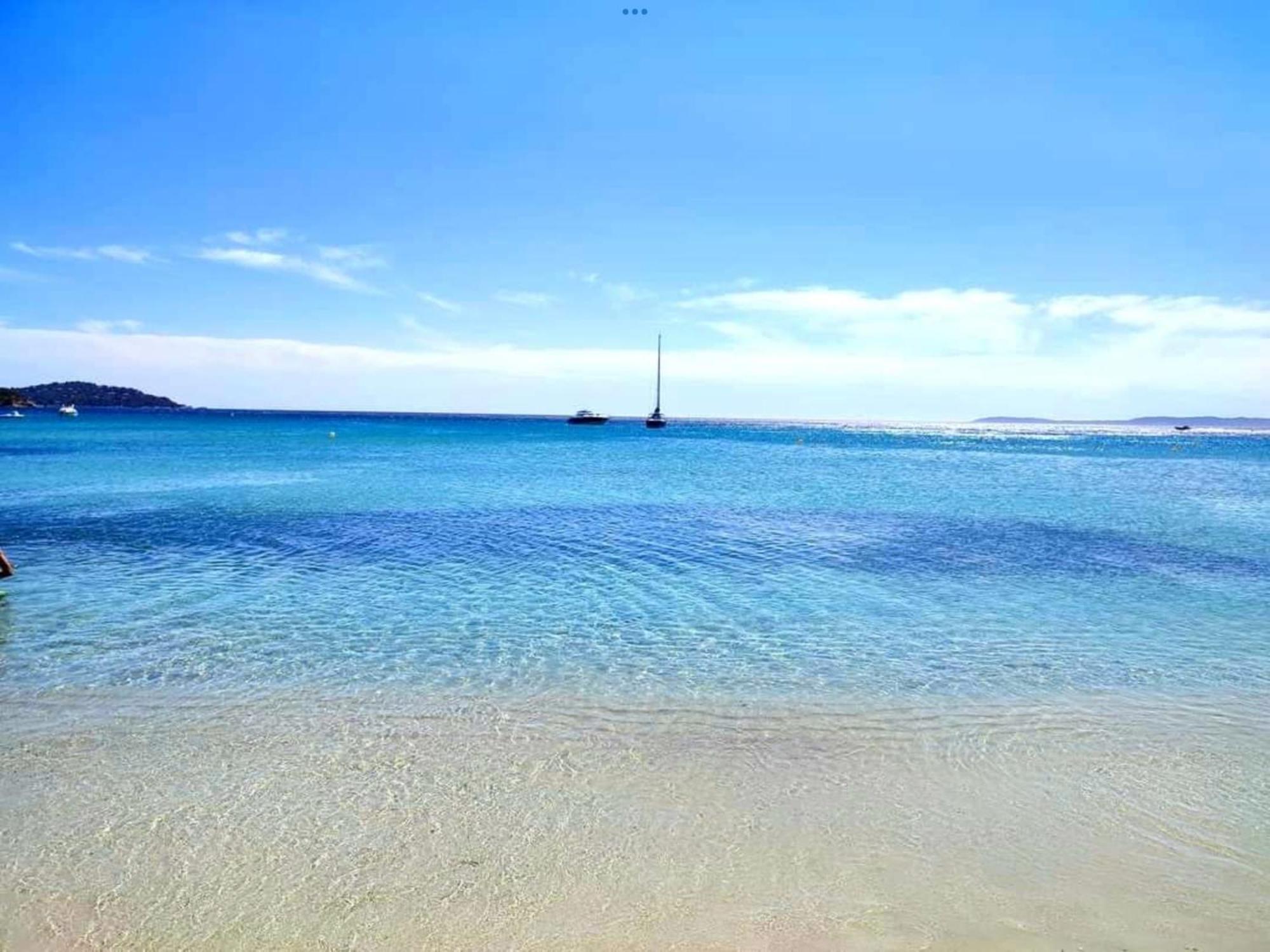 Appartement Pieds Dans L'Eau Vue Mer Bormes Les Mimosas Екстериор снимка